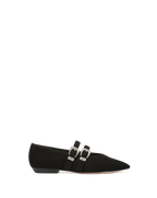 Bancroft Suede Mary Jane Flat
