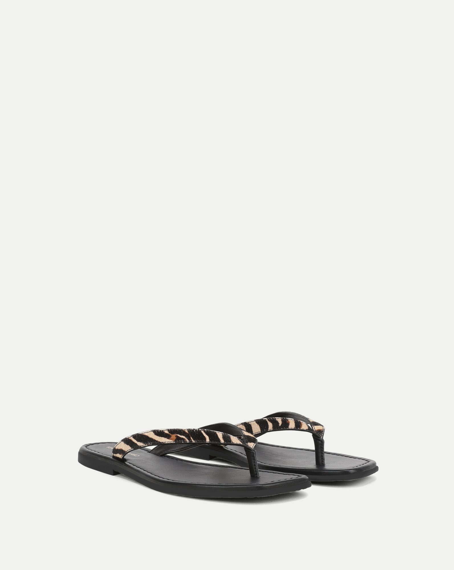 Veronica Beard Clea Calf Hair Flip-Flop Sandal - Ziger