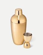 Veronica Beard Fausto Jigger & Shaker Set - Gold