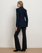 Veronica Beard Long and Lean Dickey Jacket - Navy