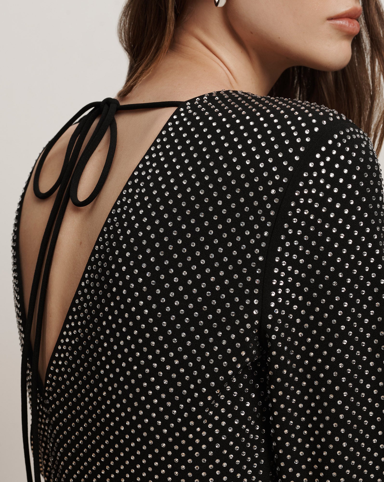 Veronica Beard Pascal Embellished Mini Dress - Black