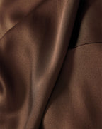 Veronica Beard Sparrow Silk Blouse - Walnut