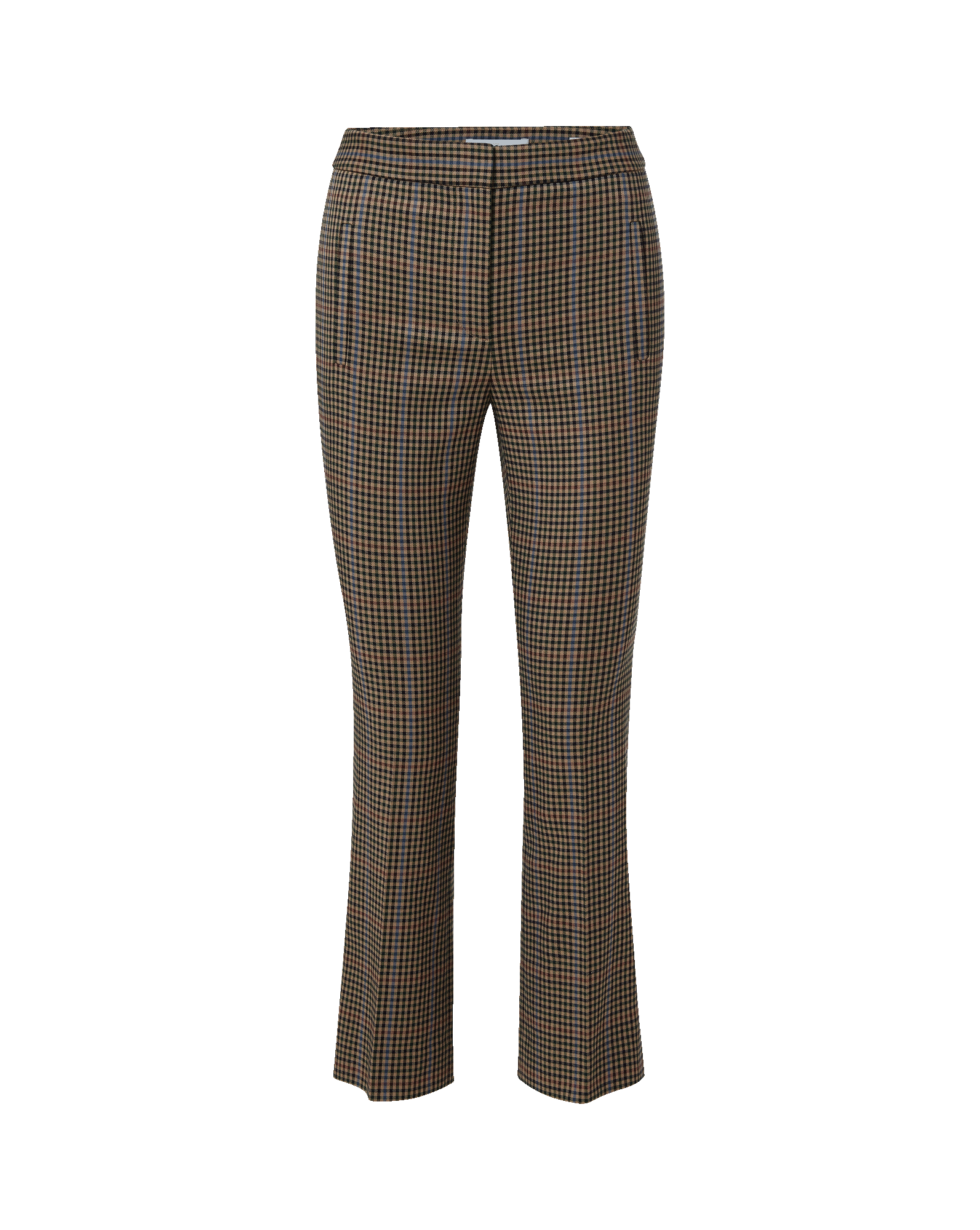 Veronica Beard Arte Kick-Flare Pant - Russet Multi