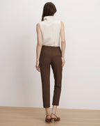 Veronica Beard Stila Slim Pant - Walnut