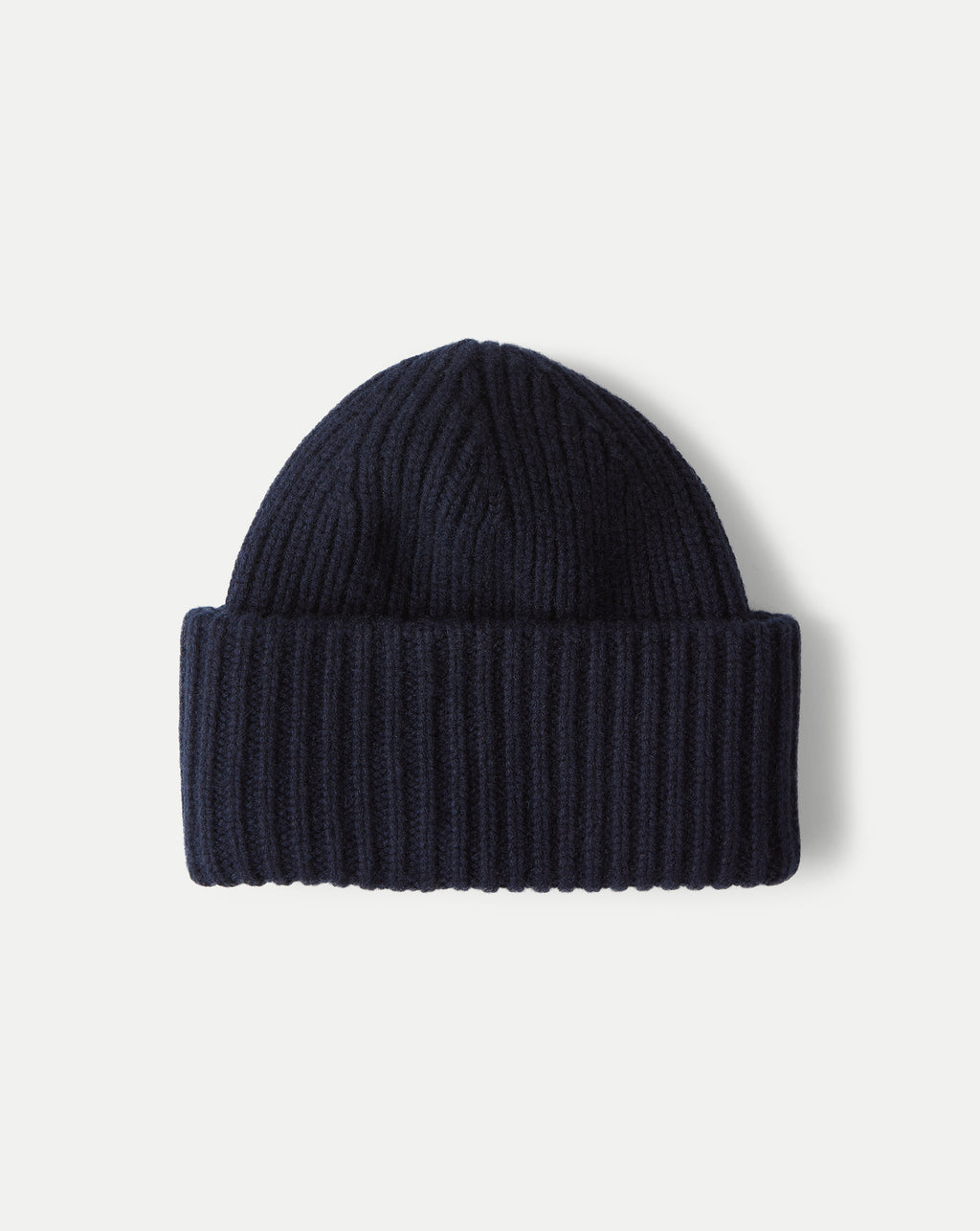 Veronica Beard Wool-Cashmere Beanie - Navy