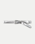 Veronica Beard Arch Leather Belt - Silver
