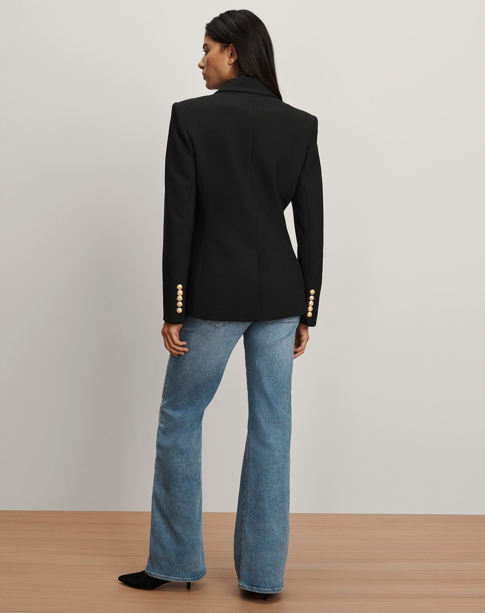 Veronica Beard Miller Dickey Jacket - Black/Gold