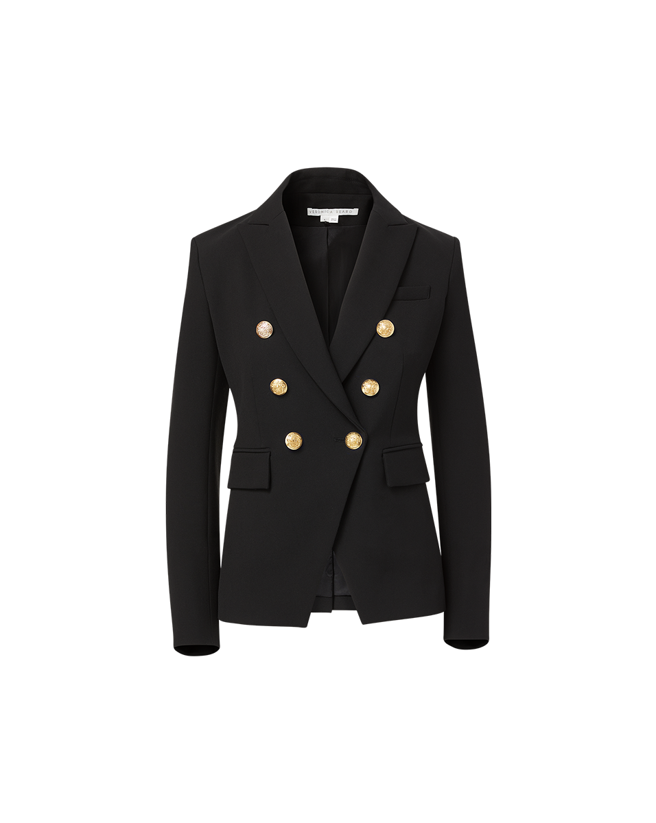 Veronica Beard Miller Dickey Jacket - Black/Gold
