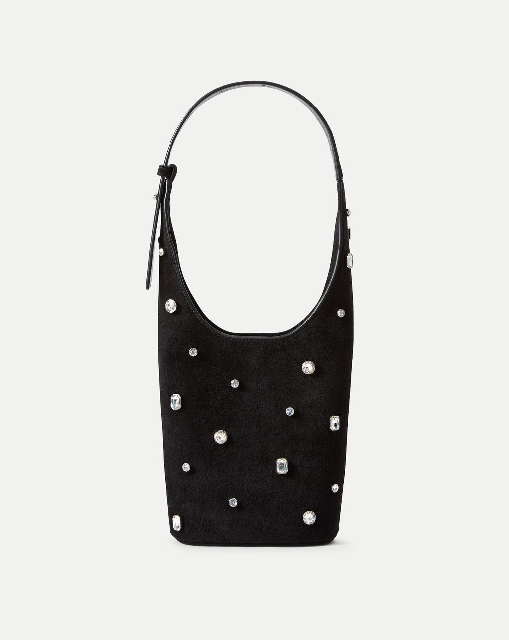 Veronica Beard Embellished Loop Bag - Black