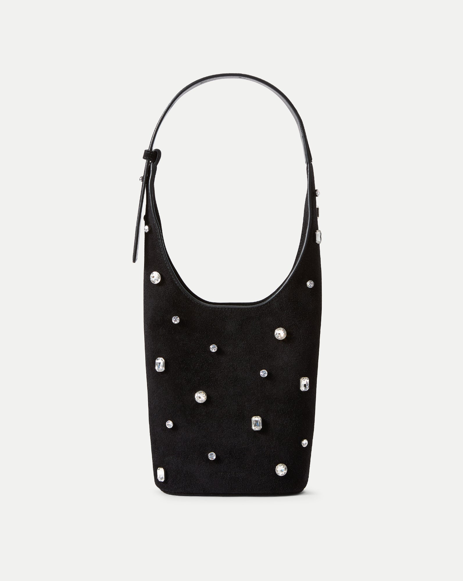 Veronica Beard Embellished Loop Bag - Black
