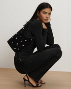 Veronica Beard Embellished Loop Bag