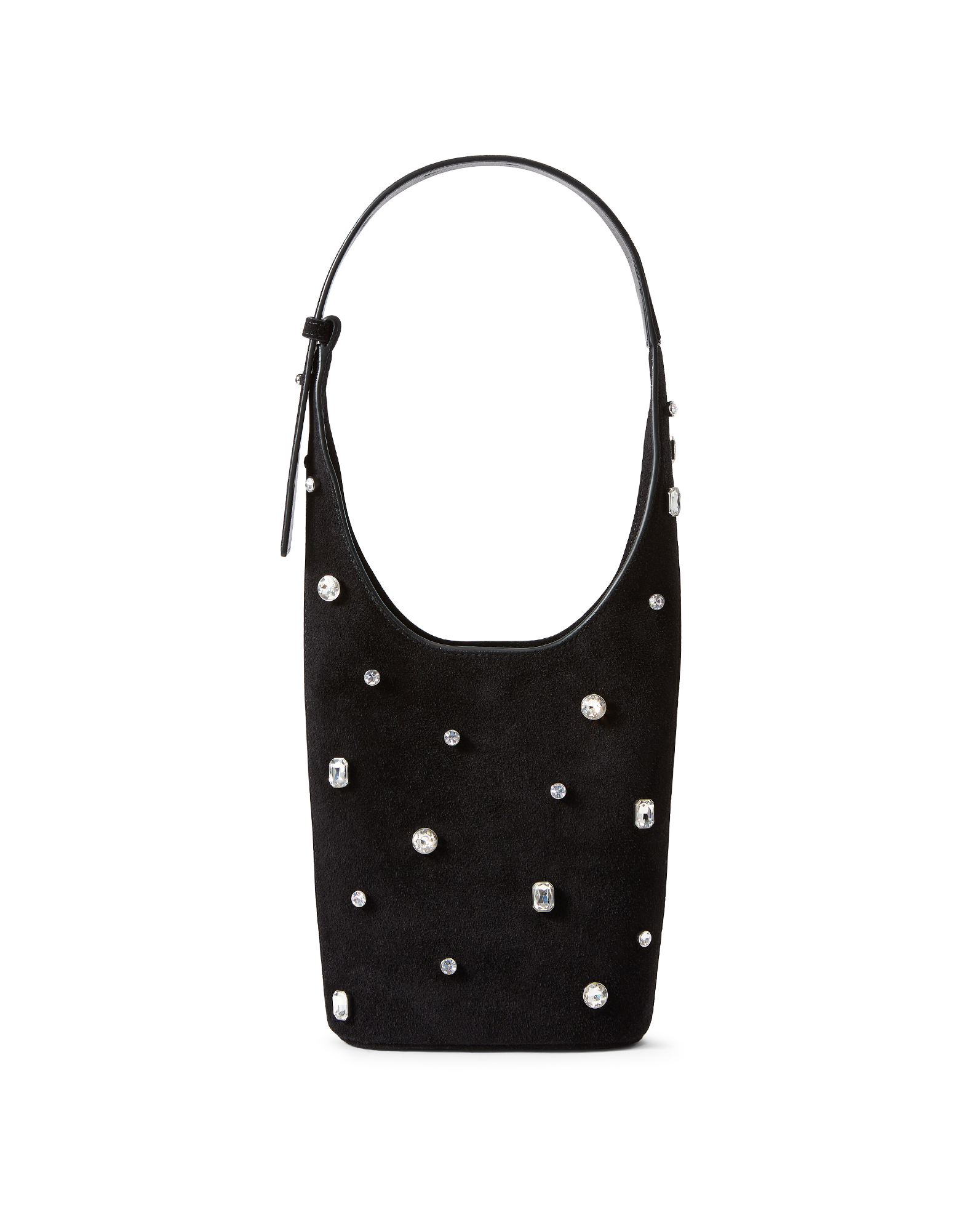 Veronica Beard Embellished Loop Bag Black