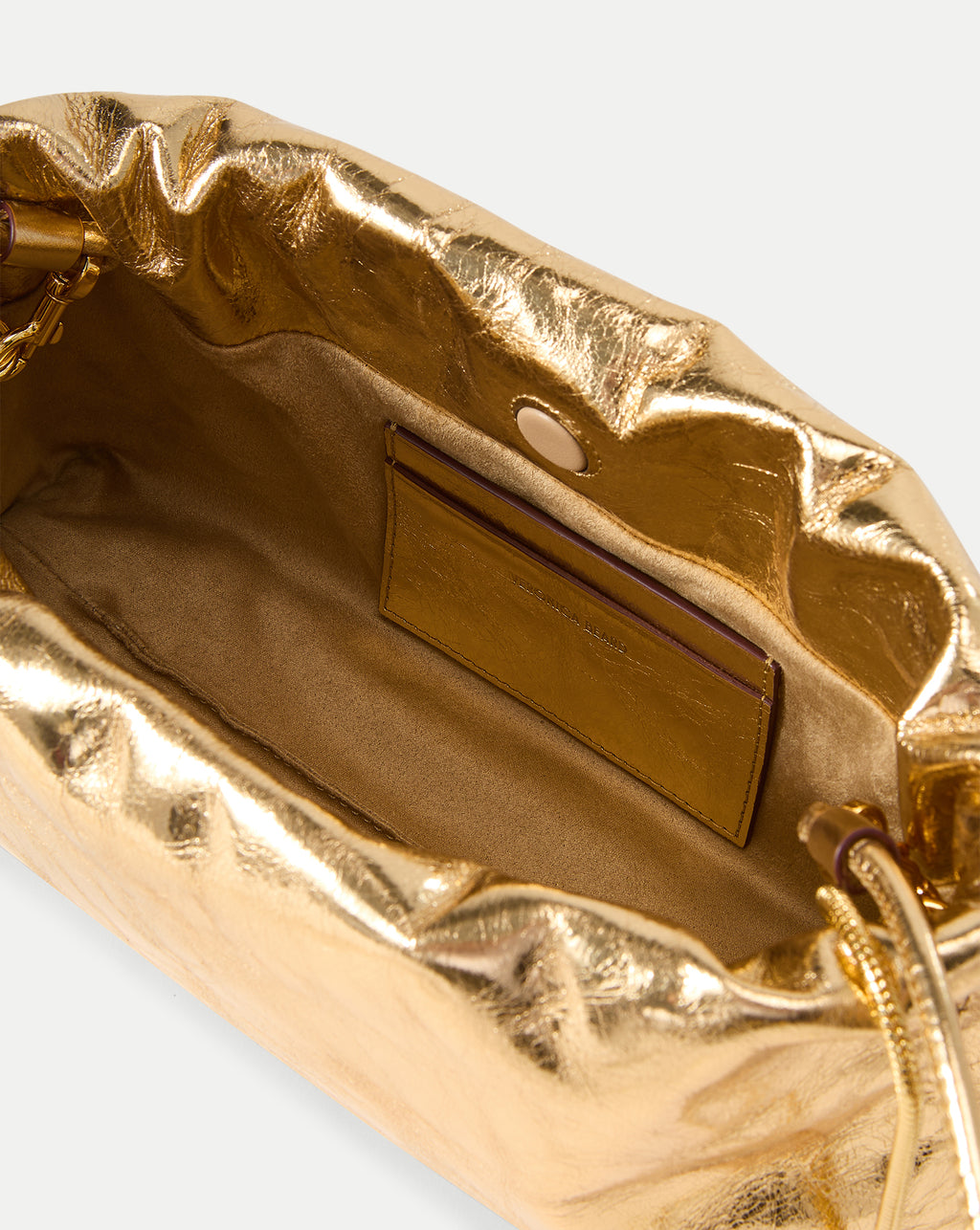 Veronica Beard Small Metallic Veronica Beard Stash Bag