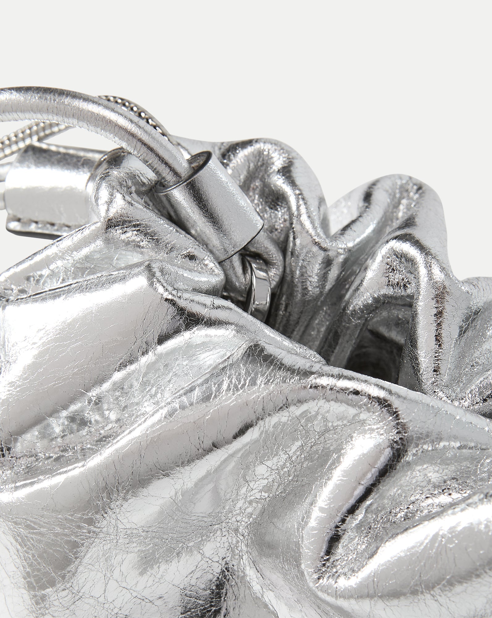 Veronica Beard Small Metallic Veronica Beard Stash Bag