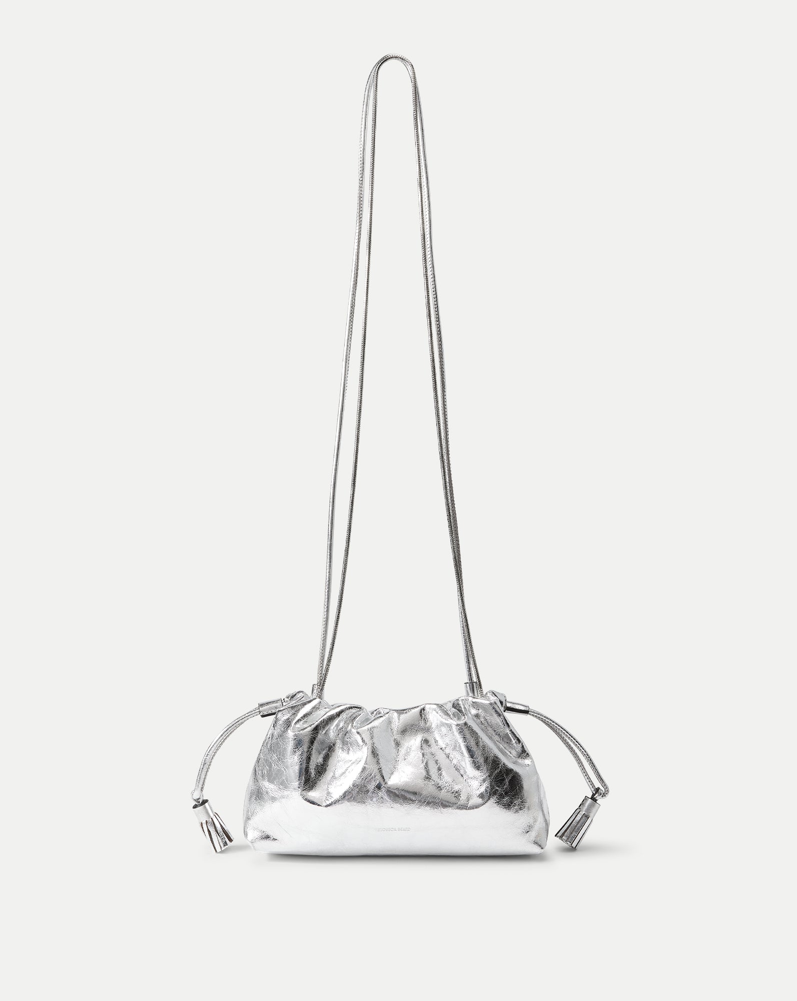 Veronica Beard Small Metallic Veronica Beard Stash Bag