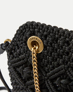 Veronica Beard Small Veronica Beard Macramé Slouch Bag