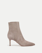 Veronica Beard Lisa Mid-Heel Ankle Boot - Bark