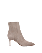 Veronica Beard Lisa Mid-Heel Ankle Boot - Bark