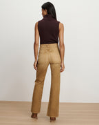 Veronica Beard Dylan Straight-Leg Jean - Pebble Sand