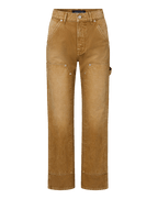 Veronica Beard Dylan Straight-Leg Jean - Pebble Sand
