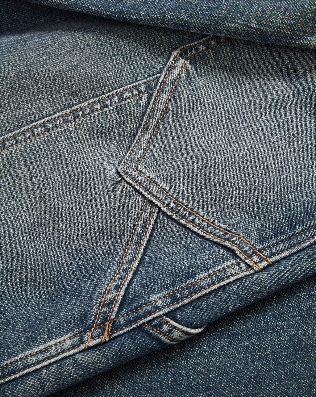 Veronica Beard Freddy Wide-Leg Cargo Jean - Ripple Haze