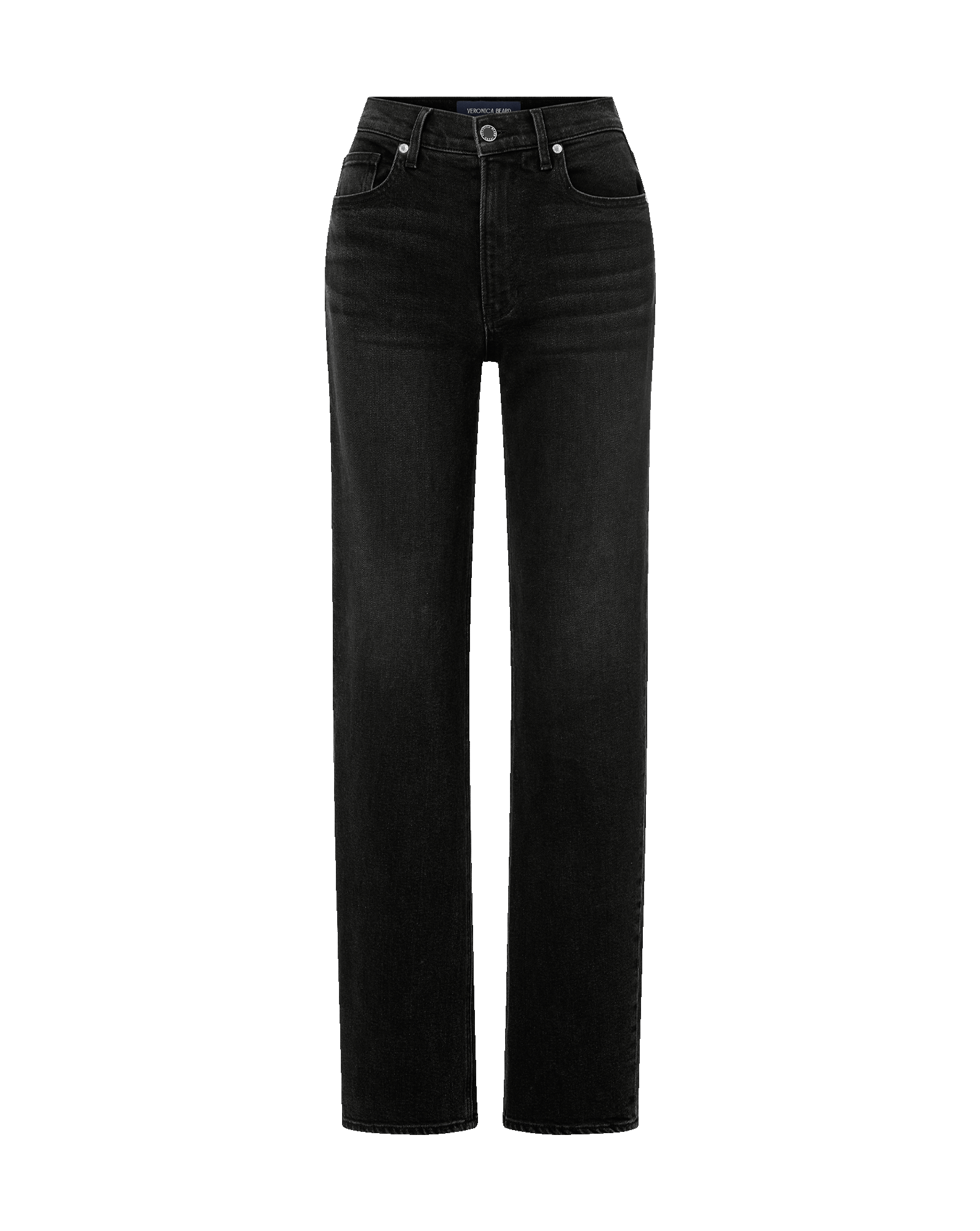 Veronica Beard Harley Arc-Leg Jean - Washed Onyx