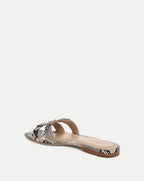 Veronica Beard Via Slide Sandal - Ecru Multi
