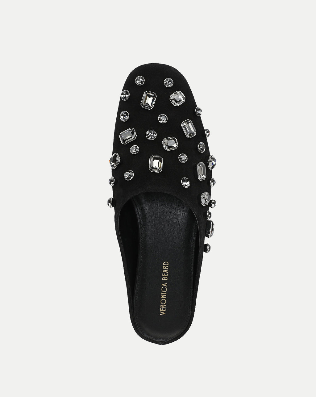 Veronica Beard Narcisa Embellished Mule - Black