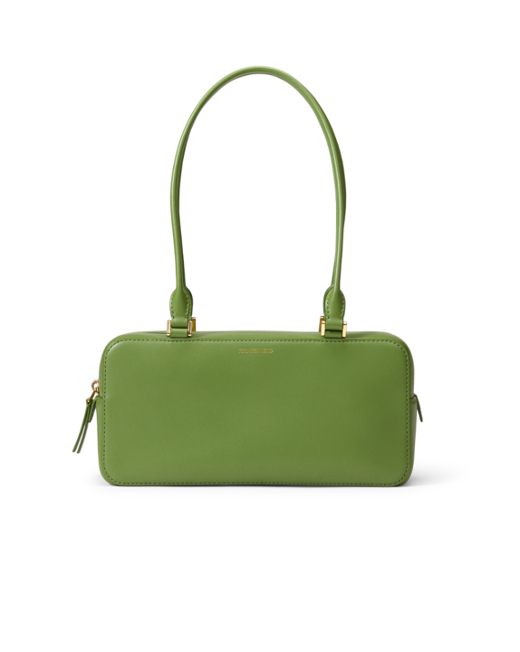 Veronica Beard Boxy Shoulder Bag Lemongrass