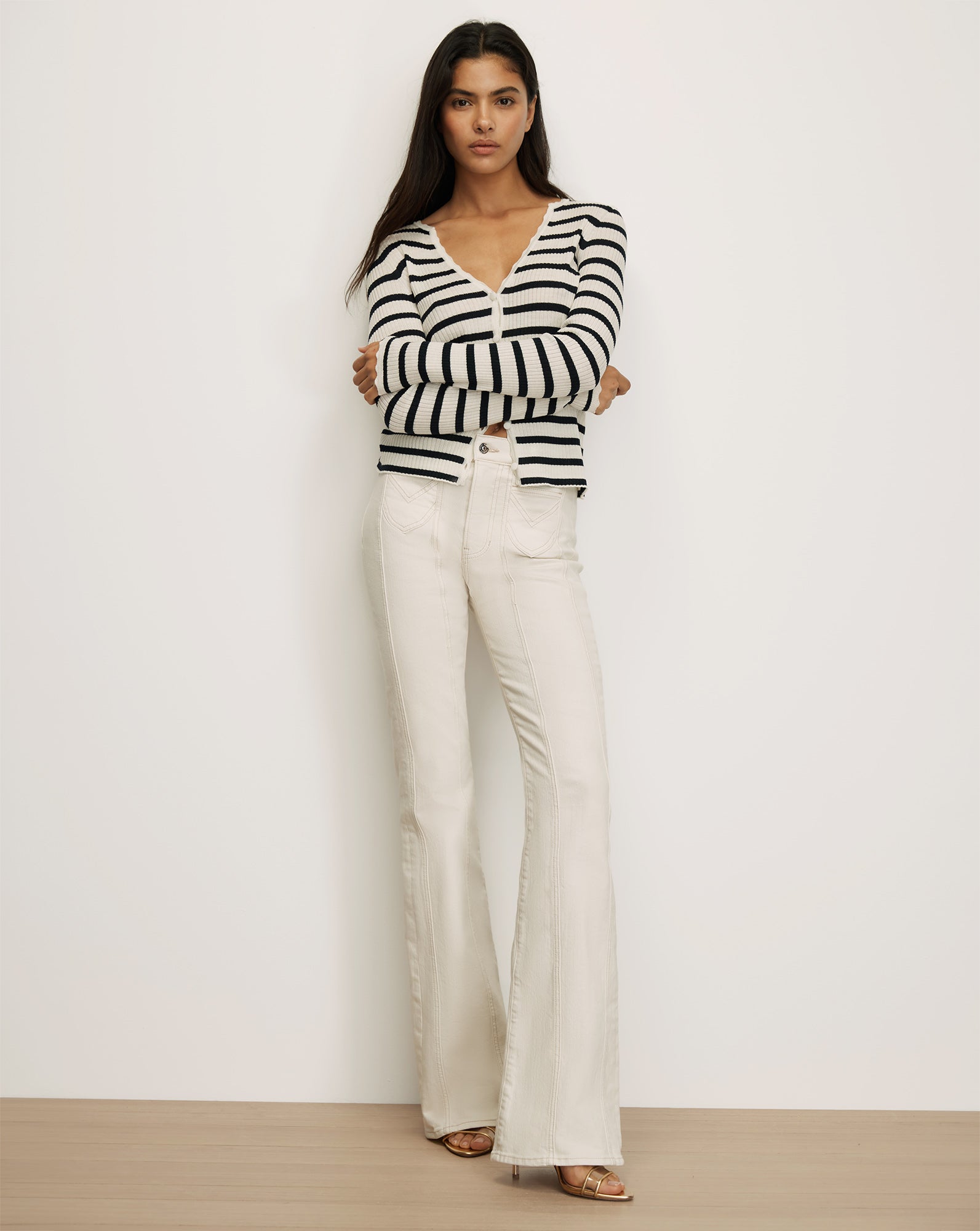 Beverly High Rise Skinny Flare