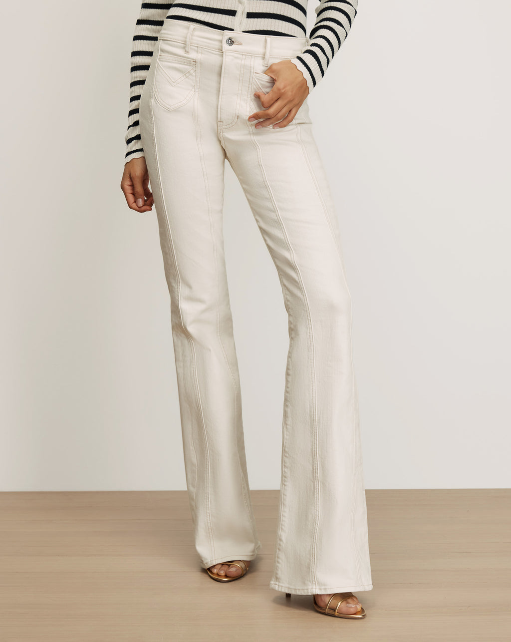 Beverly High Rise Skinny Flare