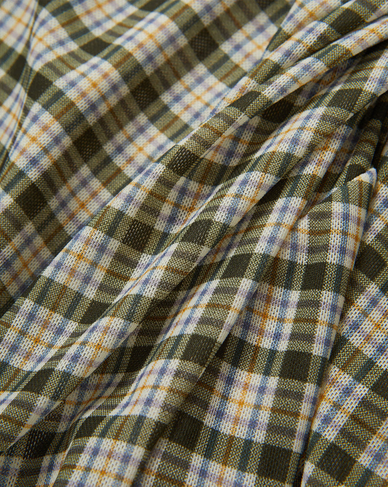 Veronica Beard Nuvia Plaid Top - Loden Multi