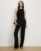 Veronica Beard Jordyn Cropped tank Top - Black