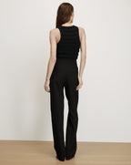 Veronica Beard Jordyn Cropped tank Top - Black
