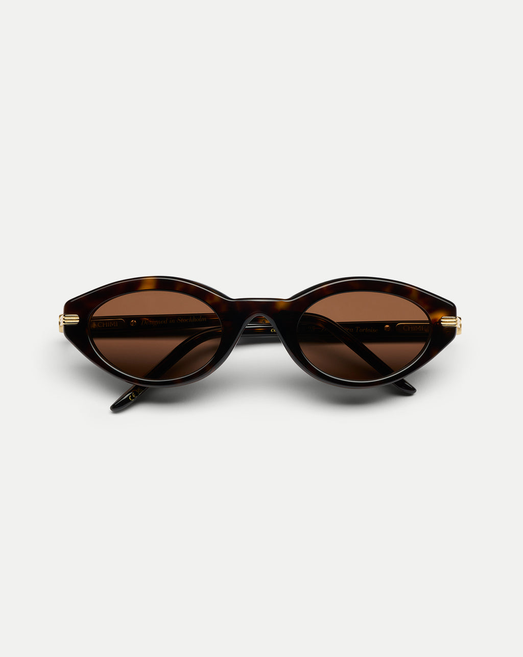 Veronica Beard Lou Oval Sunglasses - Brown Mix