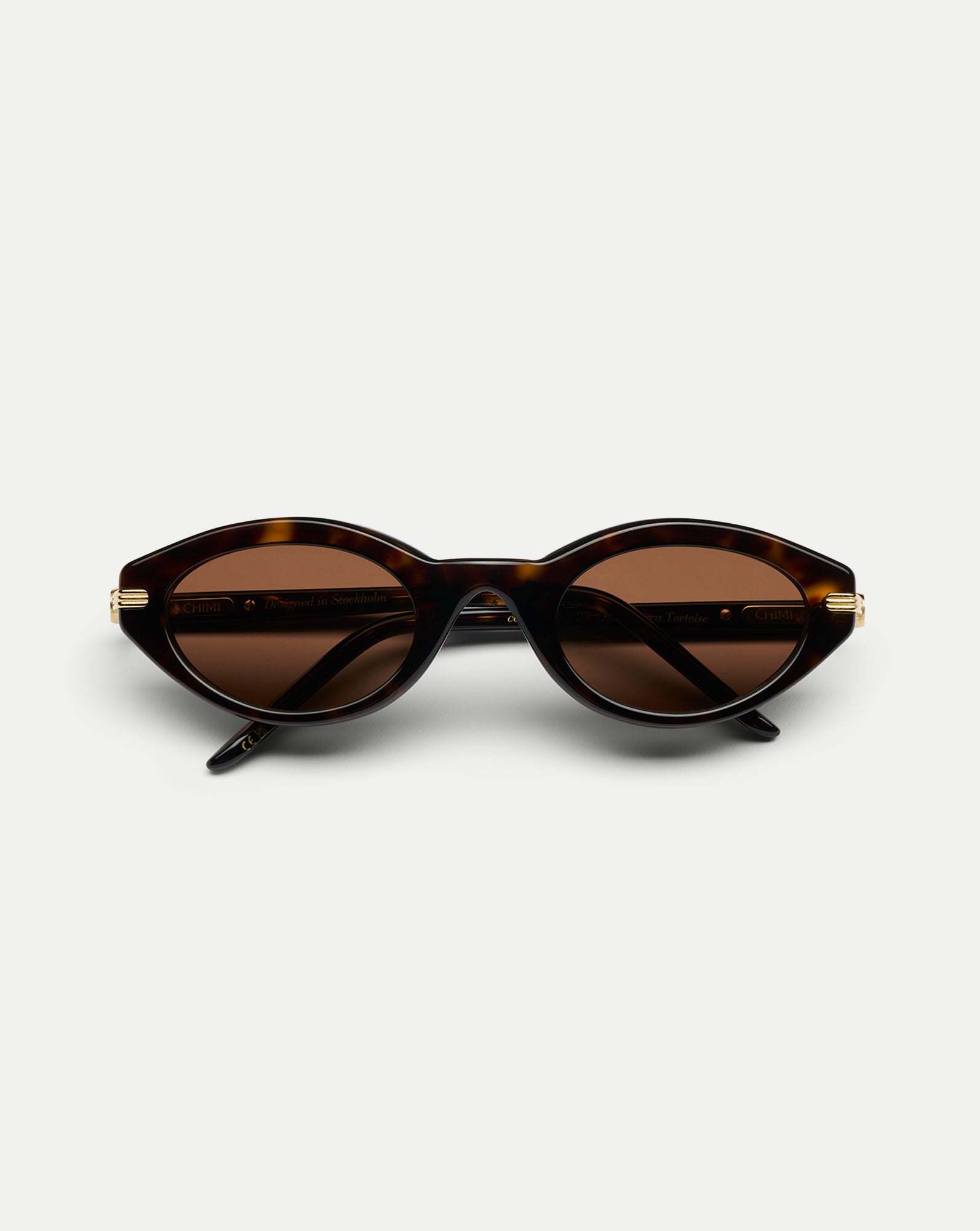 Veronica Beard Lou Oval Sunglasses - Brown Mix
