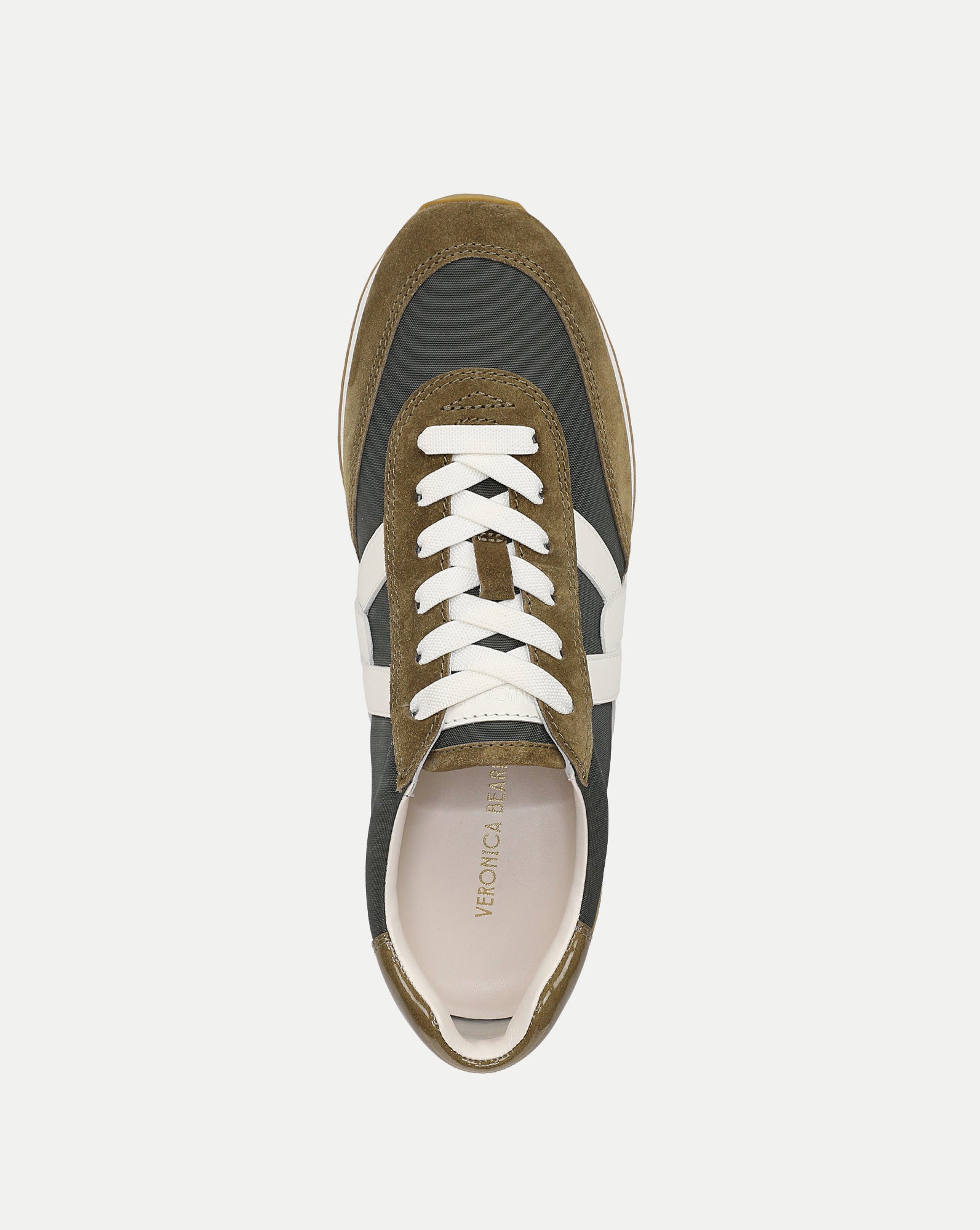 Veronica Beard Penrose Sneaker - Loden/Fennel