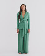 Veronica Beard Issel Wrap Jacket - Clover