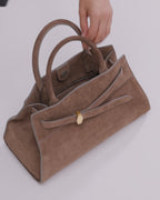 Veronica Beard Suede Dash Bag - Black