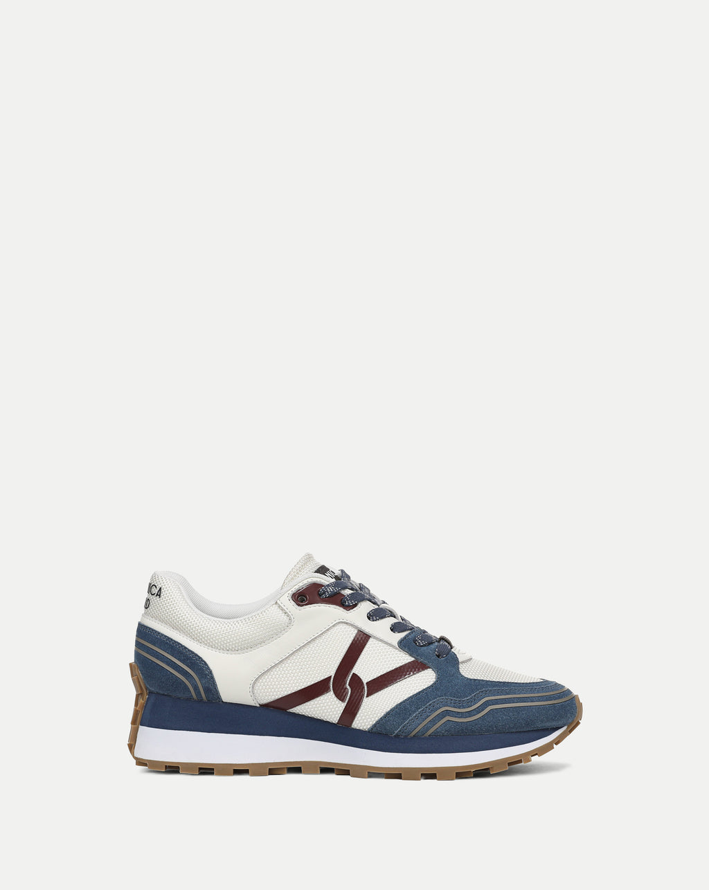 Veronica Beard Valentina Sport Sneaker - OCean/Pinot Noir