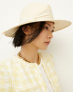 Veronica Beard Gardenia Hat - Natural Multi