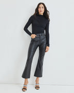 Veronica Beard Carson Kick-Flare Pant - Black